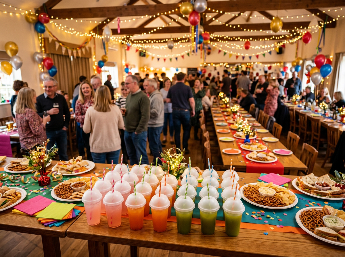 Plastic Cups for Events, Parties & Catering